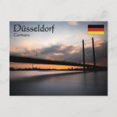 Dusseldorf Duitsland Briefkaart (Voorkant)