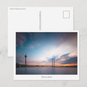 Dusseldorf Duitsland Briefkaart (Voorkant / Achterkant)