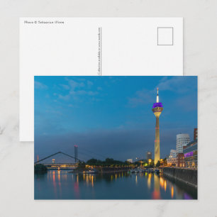 Düsseldorf Duitsland Briefkaart