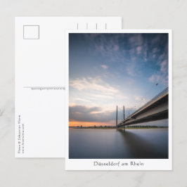 Dusseldorf Duitsland Briefkaart
