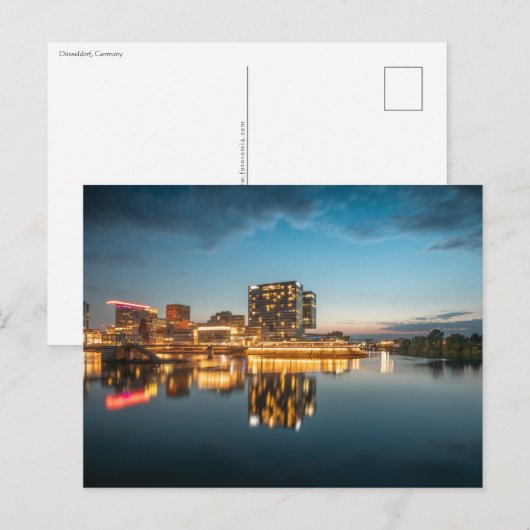 Dusseldorf Duitsland Briefkaart (Voorkant / Achterkant)