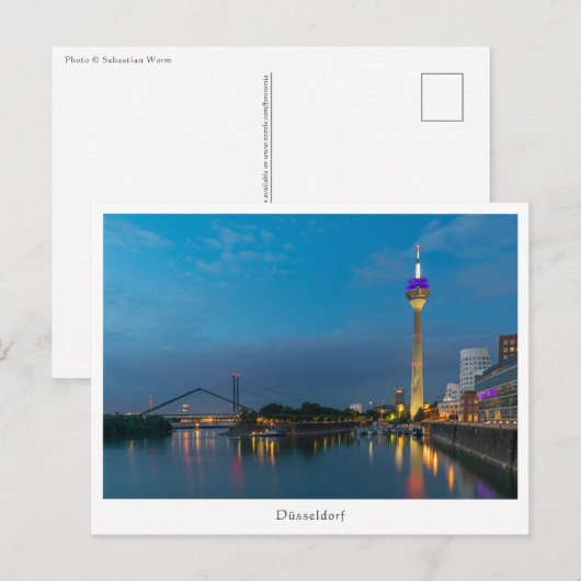 Dusseldorf Duitsland Briefkaart (Voorkant / Achterkant)