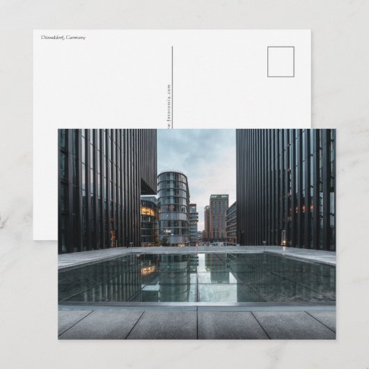 Dusseldorf Duitsland Briefkaart (Voorkant / Achterkant)