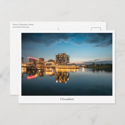 Dusseldorf Duitsland Briefkaart (Voorkant / Achterkant)