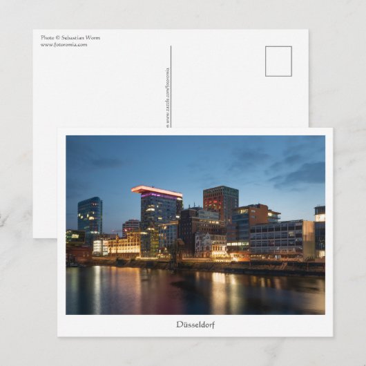 Dusseldorf Duitsland Briefkaart (Voorkant / Achterkant)