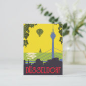 Dusseldorf, Duitsland Briefkaart (Staand voorkant)