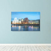 Dusseldorf Duitsland Canvas Afdruk (Insitu (Houten vloer))