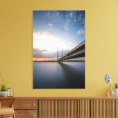 Dusseldorf Duitsland Canvas Afdruk (Insitu (Woonkamer))