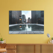 Dusseldorf Duitsland Canvas Afdruk (Insitu (Woonkamer))