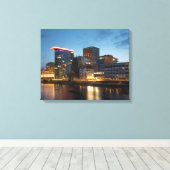 Dusseldorf Duitsland Canvas Afdruk (Insitu (Houten vloer))