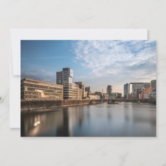 Dusseldorf Duitsland Card Feestdagenkaart (Voorkant)