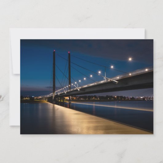 Dusseldorf Duitsland Feestdagenkaart (Voorkant)