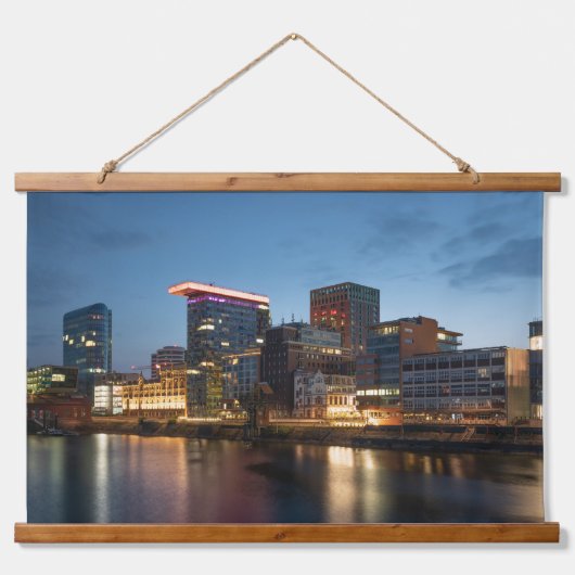 Dusseldorf Duitsland Hangend Wandkleed (Voorkant)