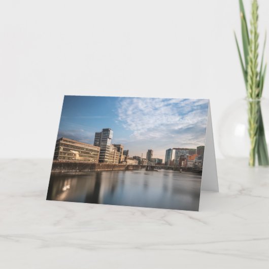 Dusseldorf Duitsland Kaart (Voorkant)