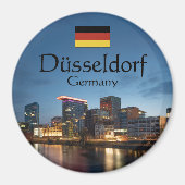 Dusseldorf Duitsland Magneet (Voorkant)