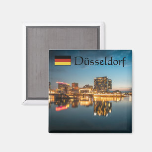 Düsseldorf Duitsland Magneet