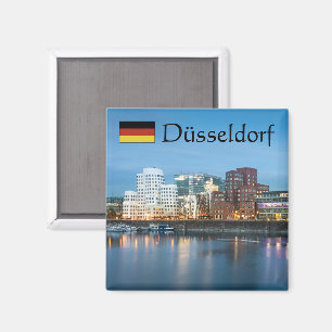 Düsseldorf Duitsland Magneet