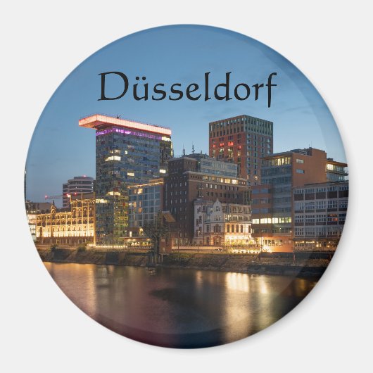 Dusseldorf Duitsland Magneet (Voorkant)
