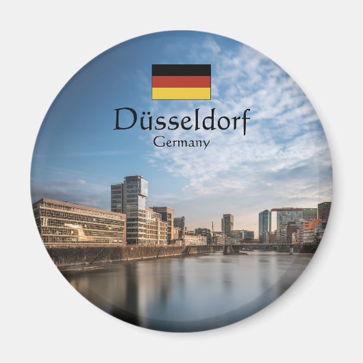 Düsseldorf Duitsland magneet (Voorkant)
