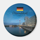 Dusseldorf Duitsland Magneet (Voorkant)