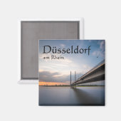 Dusseldorf Duitsland Magneet (Voorkant / Achterkant)