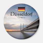 Düsseldorf Duitsland Magneet (Voorkant)