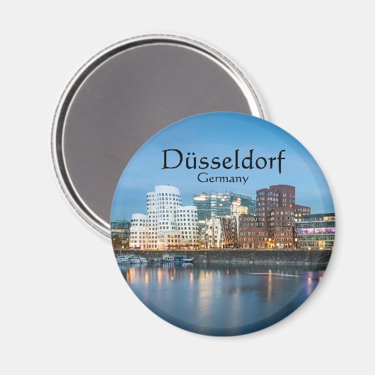 Dusseldorf Duitsland Magneet (Voorkant / Achterkant)