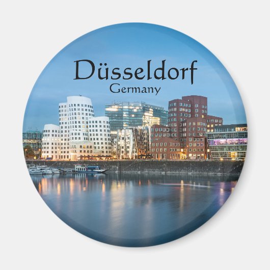 Dusseldorf Duitsland Magneet (Voorkant)