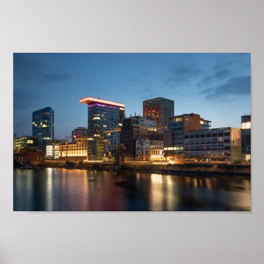 Dusseldorf Duitsland Poster (Voorkant)