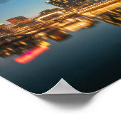 Dusseldorf Duitsland Poster (Hoek)