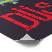 Dusseldorf, Duitsland Poster (Hoek)