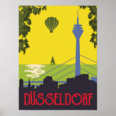 Dusseldorf, Duitsland Poster (Voorkant)