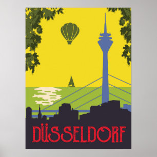 Dusseldorf, Duitsland Poster