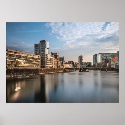 Dusseldorf Duitsland Poster (Voorkant)