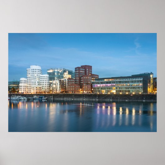 Düsseldorf Duitsland Poster (Voorkant)