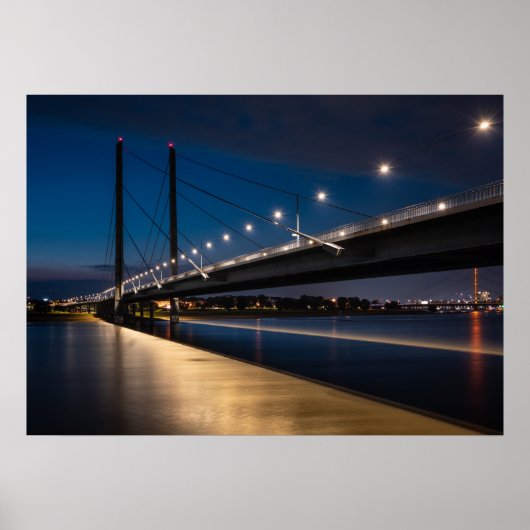 Dusseldorf Duitsland Poster (Voorkant)