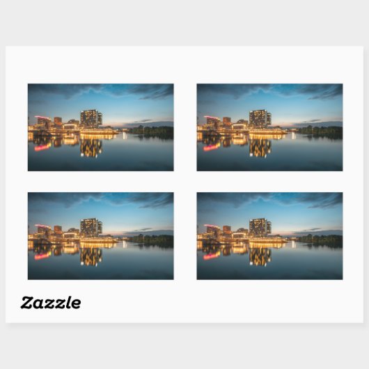 Dusseldorf Duitsland Rechthoekige Sticker (Vel)