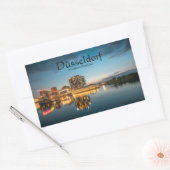 Dusseldorf Duitsland Rechthoekige Sticker (Envelop)