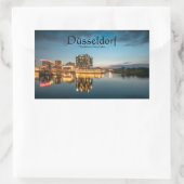 Dusseldorf Duitsland Rechthoekige Sticker (Tas)