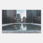 Dusseldorf Duitsland Rechthoekige Sticker (Voorkant)