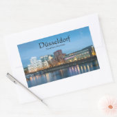 Dusseldorf Duitsland Rechthoekige Sticker (Envelop)