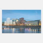 Dusseldorf Duitsland Rechthoekige Sticker (Voorkant)