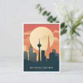 Düsseldorf Duitsland Reizen allemagne Briefkaart (Staand voorkant)