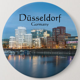 Dusseldorf Duitsland Ronde Button 6,0 Cm