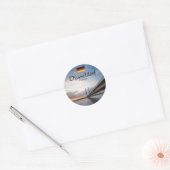 Dusseldorf Duitsland Ronde Sticker (Envelop)