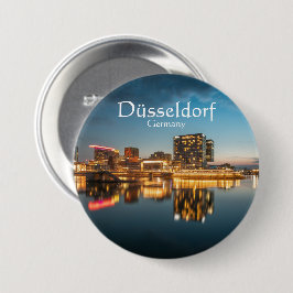 Düsseldorf Duitsland Souvenir Ronde Button 7,6 Cm