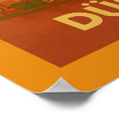 Düsseldorf Duitsland Stad Kunst Poster (Hoek)