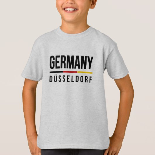 Düsseldorf Duitsland T-shirt (Voorkant)