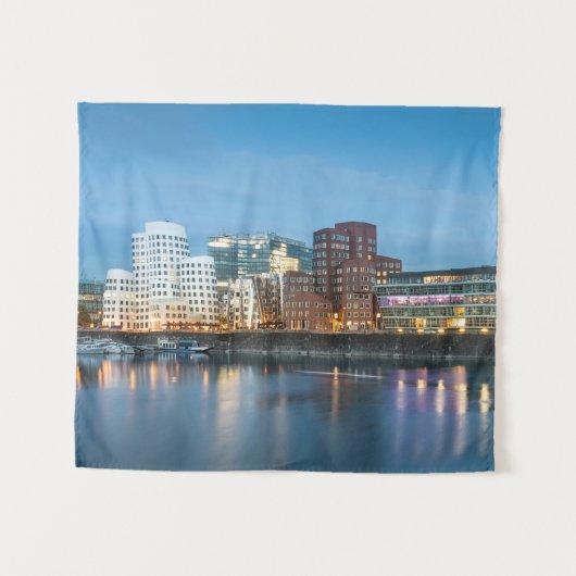 Dusseldorf Duitsland Wandkleed (Voorkant (horizontaal))