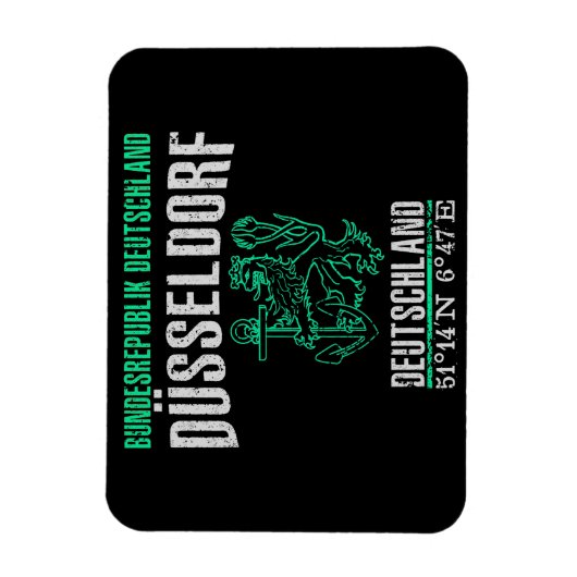 Düsseldorf Magneet (Verticaal)